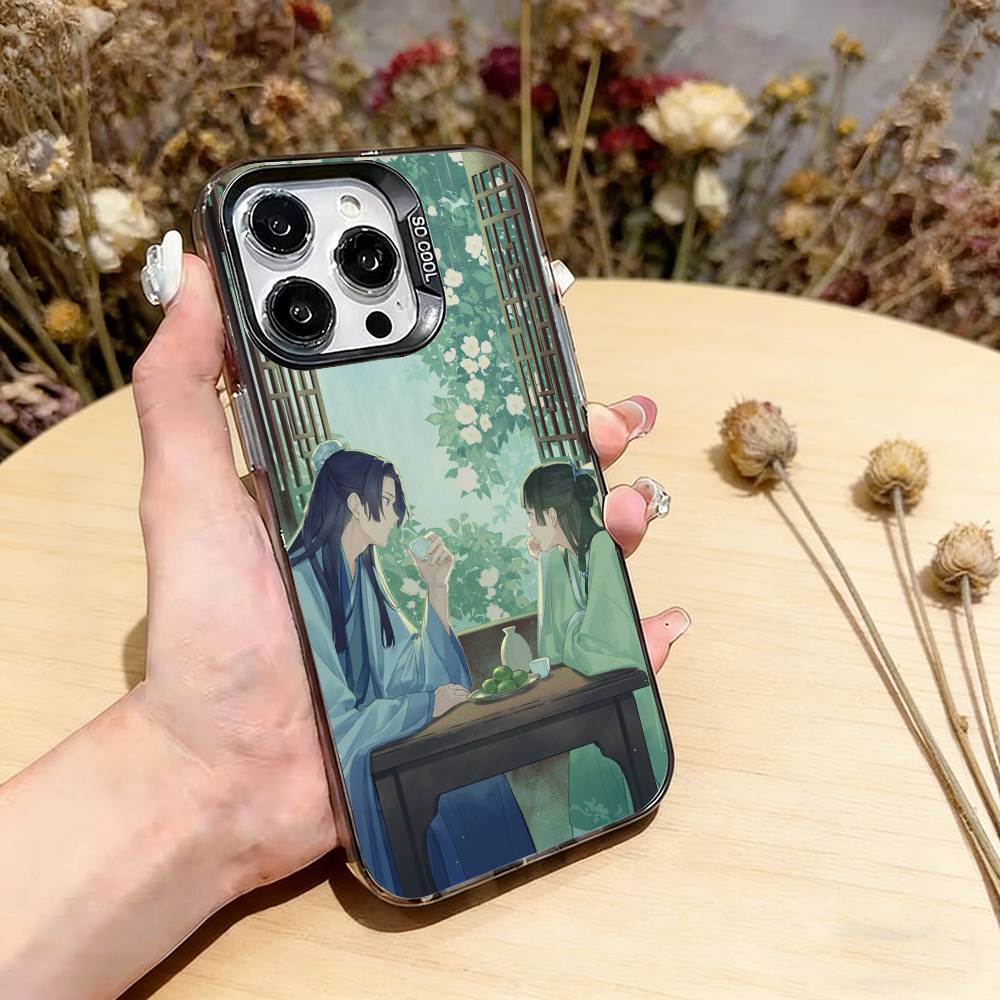 

The Apothecary Diaries Phone Case For iPhone 17,16,15,14,13,12,11 Plus,Pro Max,XS,Colorful Silver Black Cover iPhone14Plus