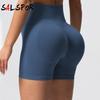 Summer Women's Fitness Yoga Shorts High Waist Sports Gym Shorts Push Up Casual Shorts