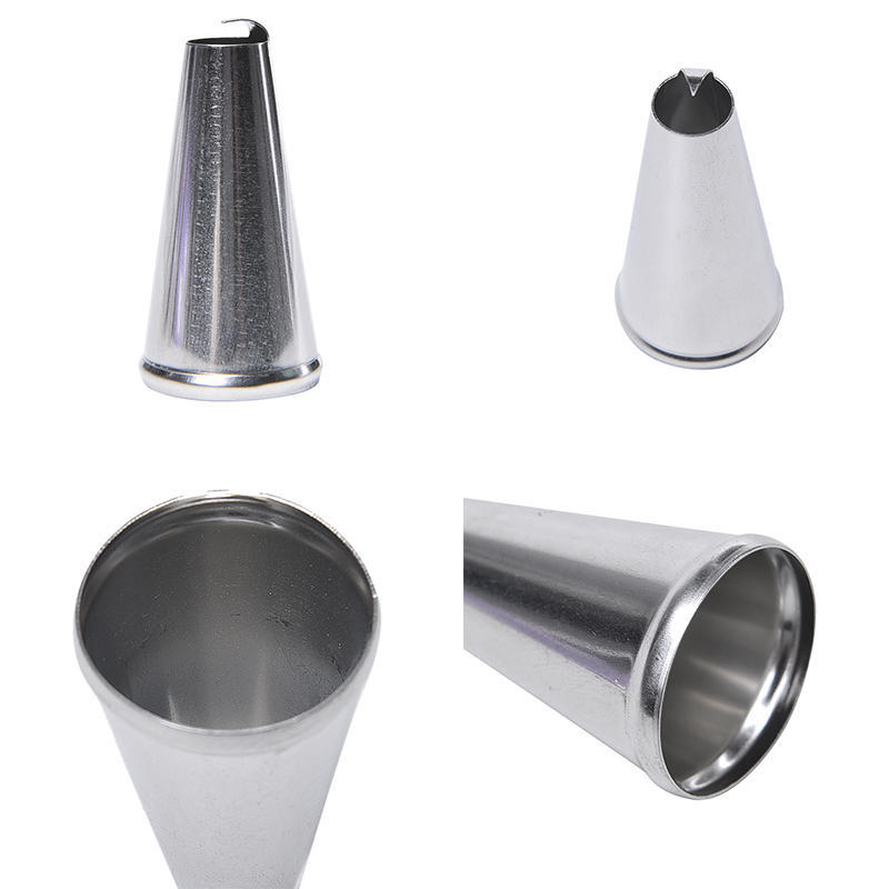 Praktyczne dobrej jakości ciasto dekorowanie ust bez szwu dekorowanie ust ze stali nierdzewnej