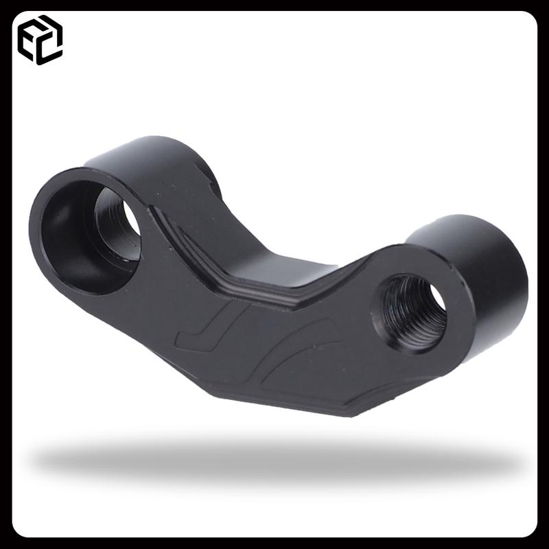 8mm /10mm Universal Motorcycle Mirror Base Motorcycle Mirror Mount Adapter Kit Aluminum Alloy Material CNC Technology Anodizing