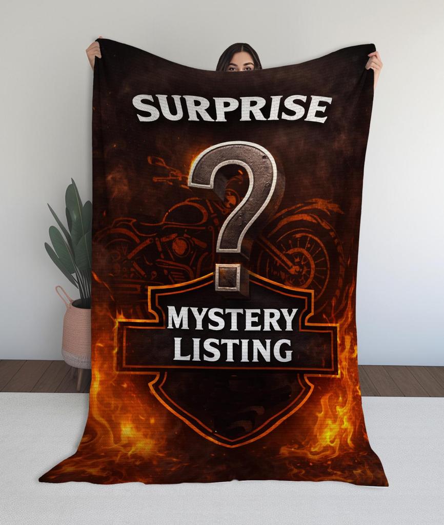 Mystery Motorcycle Crochet Blanket Tapesry Pattern Biker Inspired Surprise Design (PDF Digital)