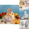 Home Kitchen Automatic Vegetable Chopper With Stainless Steel Blades For Easy Prep