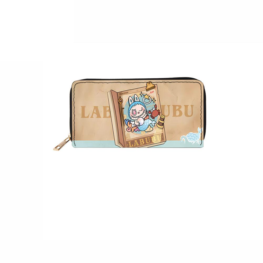 

Новый кошелек Daicang La Bubu с длинной молнией, цифровой кошелек