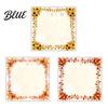 Maple Leaf Window Stickers Harvest Festival Static Glass Sticker Autumn Clings with Leaves Sunflowers And Reusable Seasonal Decor Berries Prints PVC