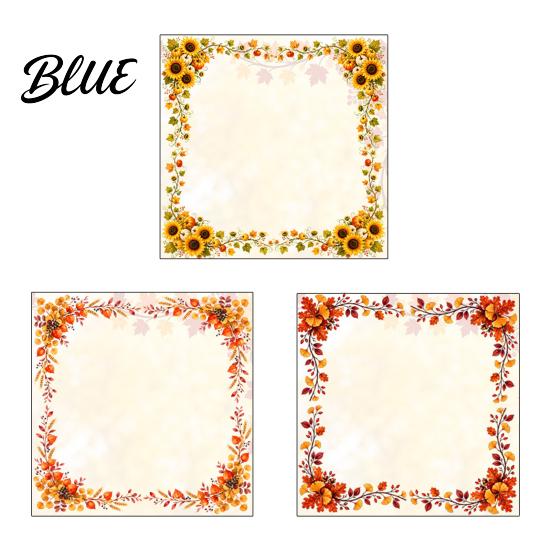 Maple Leaf Window Stickers Harvest Festival Static Glass Sticker Autumn Clings with Leaves Sunflowers And Reusable Seasonal Decor Berries Prints PVC