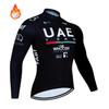 Winter Thermal Fleece Cycling Clothes Long Sleeve 2026 UAE Men Cycling Jersey Set Outdoor Riding Bike MTB Clothing Ropa Ciclismo