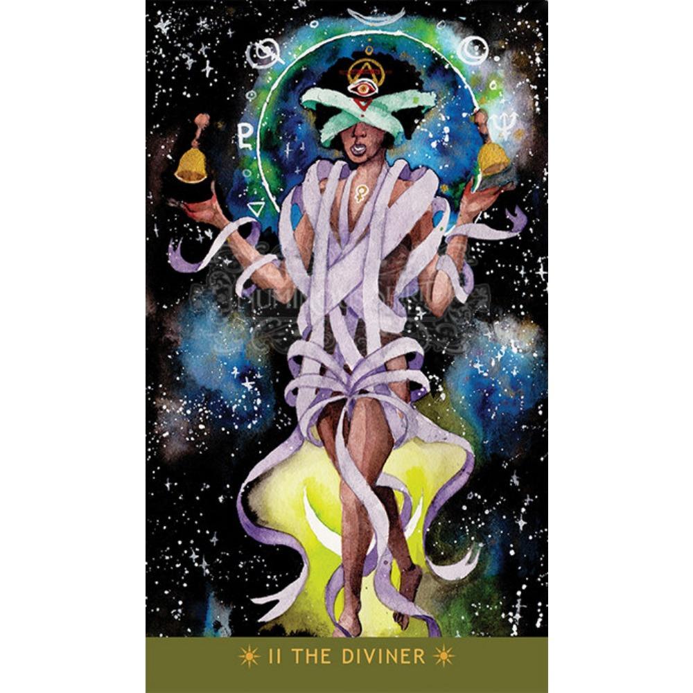 The Numinous Tarot Card Games 79pcs Rendered In Beautiful and Luminous Watercolor and Inks 10.3*6cm