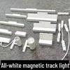 Pure White Recessed & Surface Mounted Magnetic Track Light - LED, No False Ceiling Needed