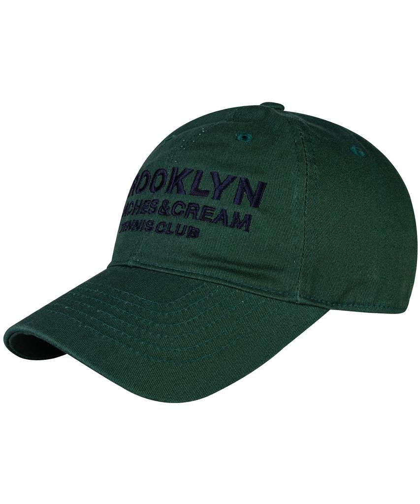 Bichiseuaenkeulim Brooklyn Tennis Club Ball Cap-Dark Green