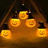 6-meter 40 Halloween Pumpkin String, Witch Hat Pumpkin Decorative String