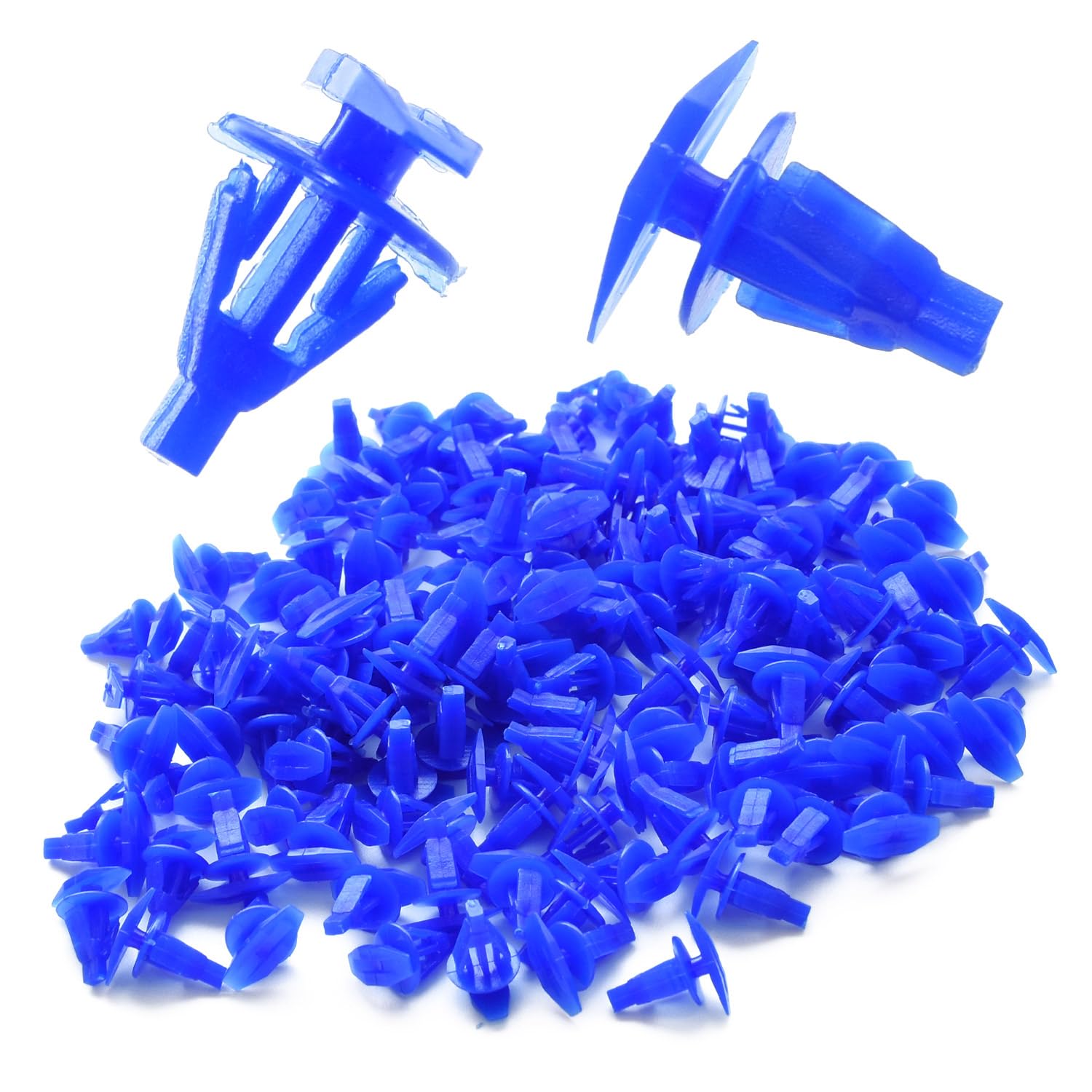 

Pstyle. PST-145 Car Clips, Rivet Pins, Plastic Parts, 100 Pieces 13x14x9mm синий