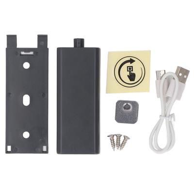 Push Latch Smart Automatischer elektrischer magnetischer Push-Öffner für Schrank, Schublade, Schranktür, Grau