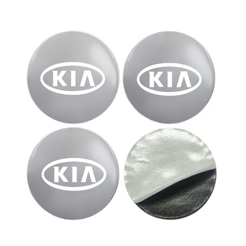 2026 Hot Car Sticker Car Wheel Hub Cover Badge Sticker for KIA Sportage Ceed Sorento Cerato Optima Picanto Rio Soul K3 K5 Stonic
