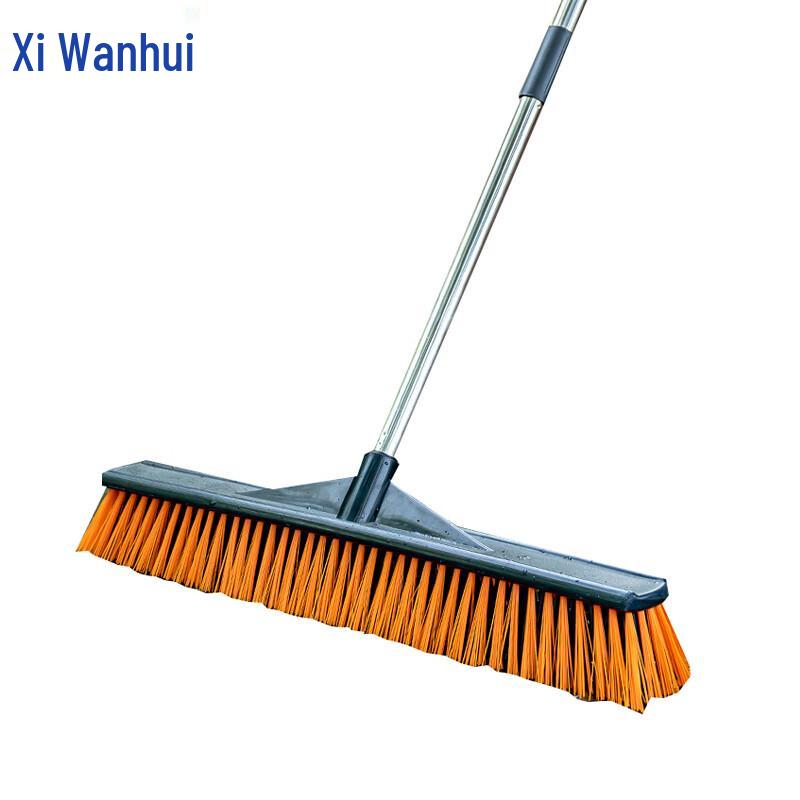 Long-handled Hard Bristle Floor Scrub Brush