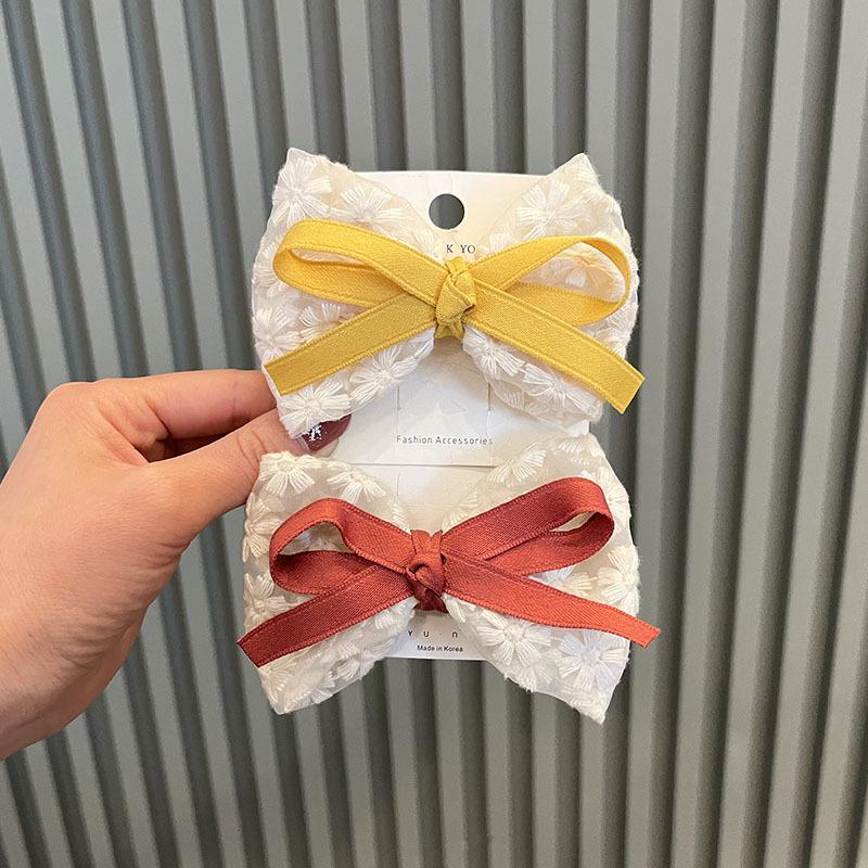 Children's Sweet Bow Hair Clips - Girls' Hairpins and Accessories