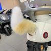 Electric Wagging Tail for Car USB Rechargeable Fox Tail Decoration with Remote Control
