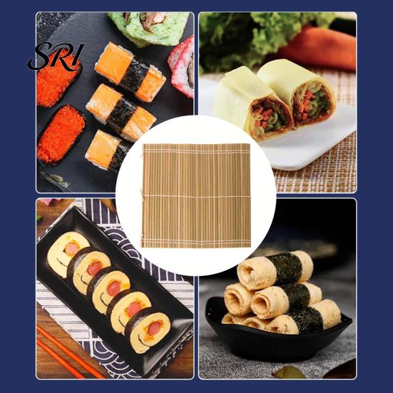 Tappetino per Arrotolare Sushi in Bambù, Strumento per Fare Sushi con Alghe Nori Fatto in Casa per Casa E Ristorante