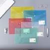 A4 Transparent Plastic Snap Document Bags