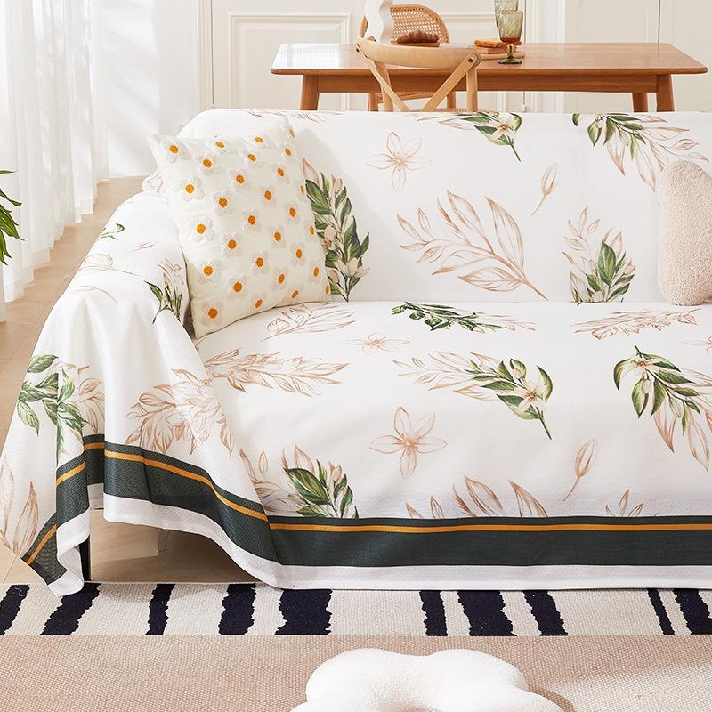 

Летний прохладный ощущение ледяного шелка, чехол для дивана, против царапин, диванное полотенце, полное покрытие, универсальный универсальный чехол, диванное одеяло, диванная подушка 180*130cm