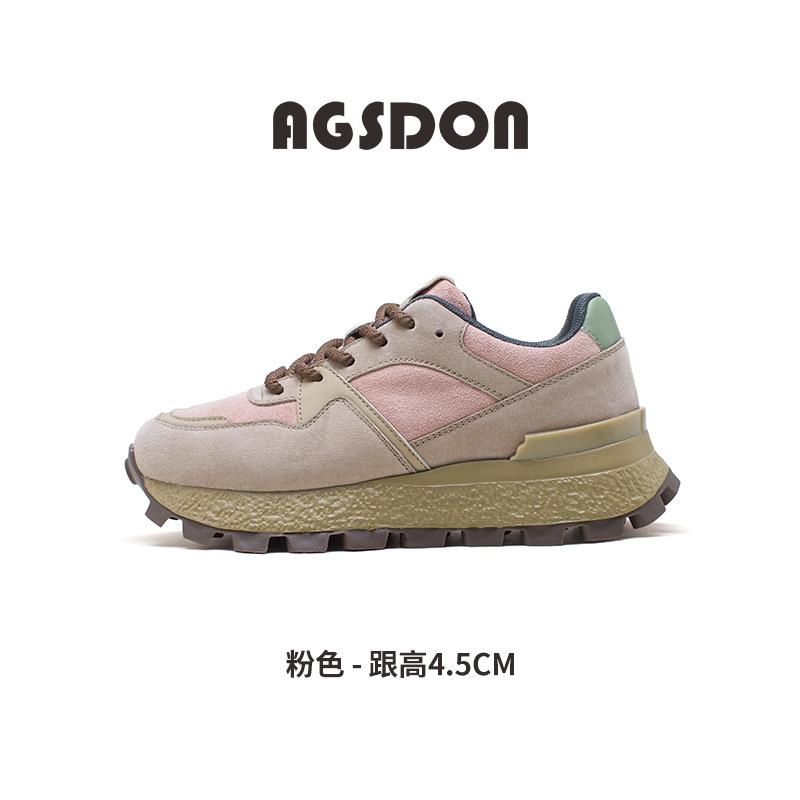 Forrest Gump shoes new autumn platform retro dad shoes mountaineering leisure sports moral training shoes 35
