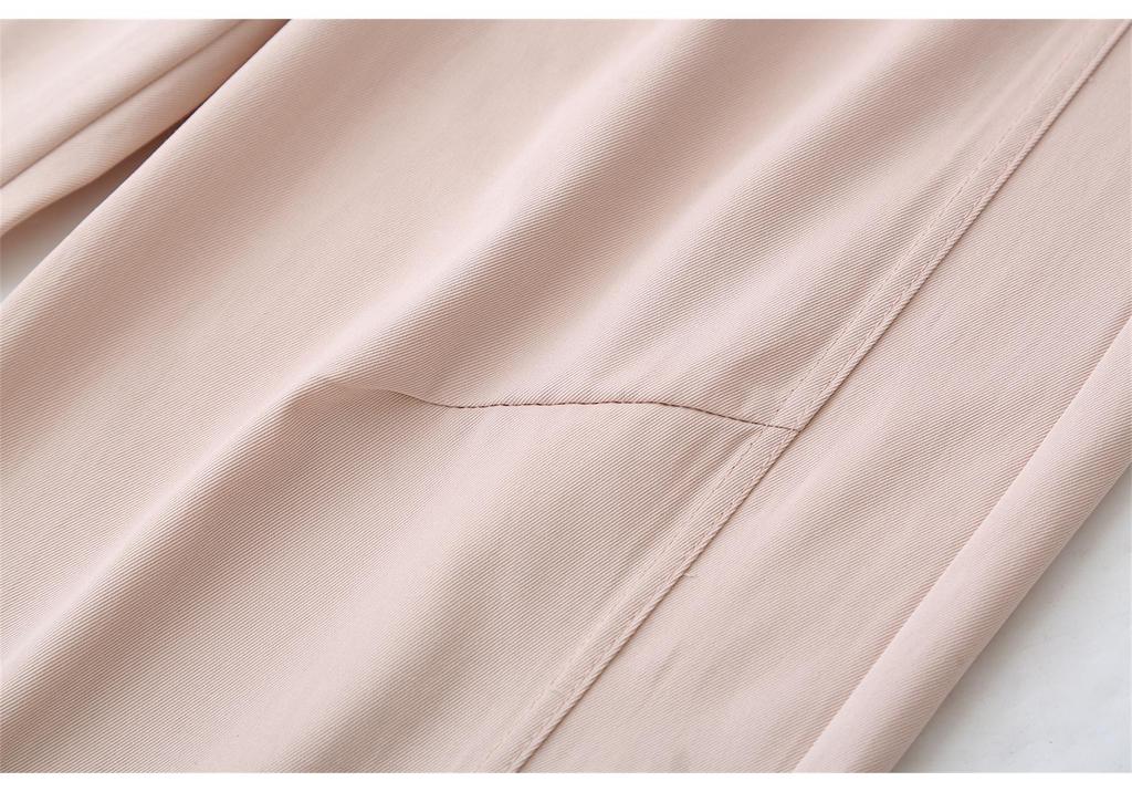 2026 Spring/Summer Plus Size High Waist Cropped Pants - Slimming Elastic Waist Women's Casual Pants