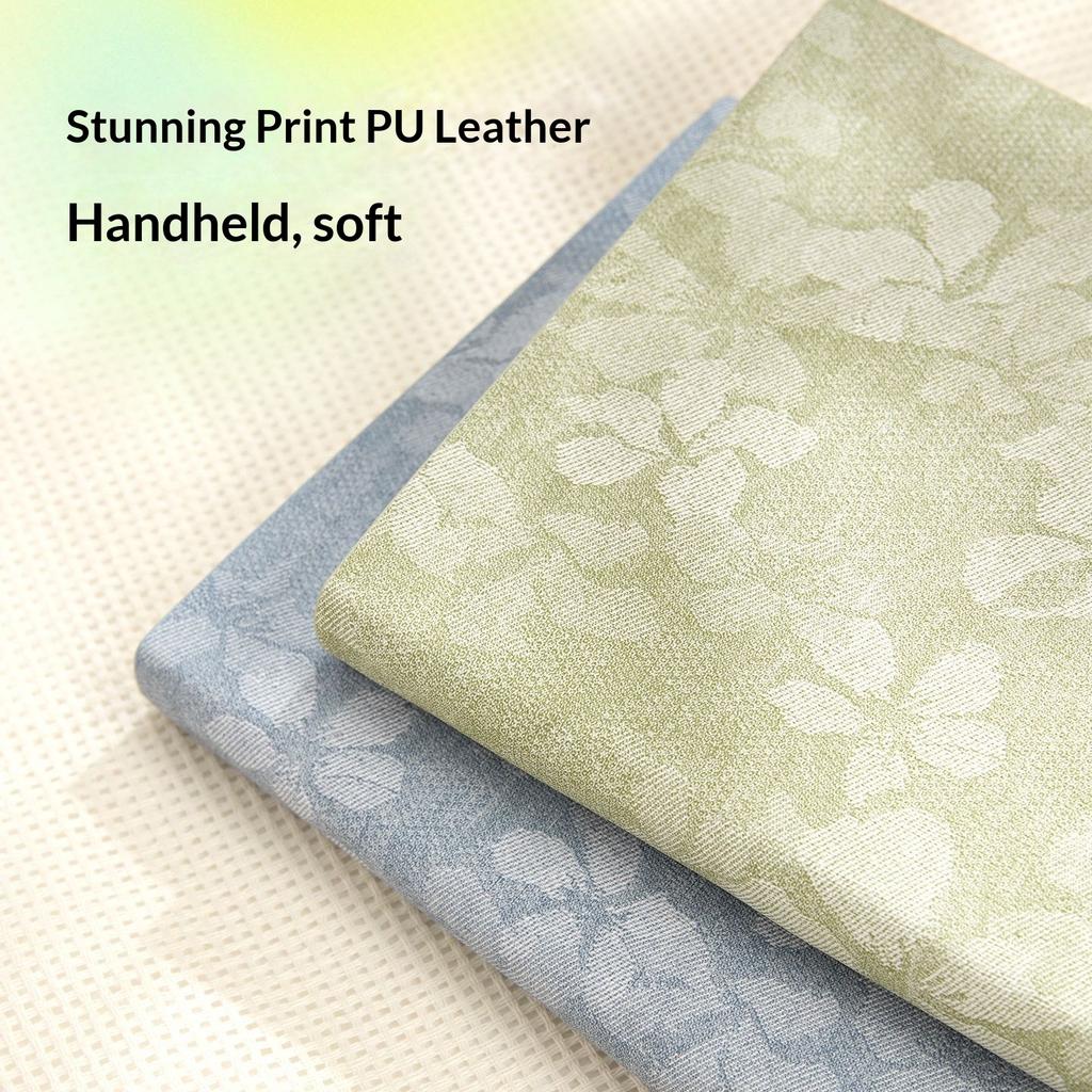 Hot Selling Mini Gift Fabric PU Creative A5 Notebook Custom Thickened High-Value Cloth Pattern Carry-On Diary Notepad