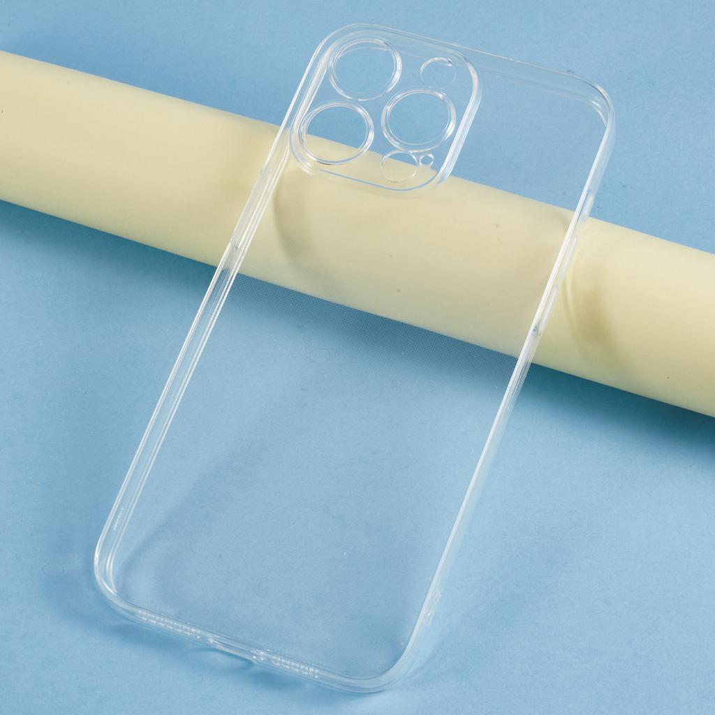 UNITHIN For iPhone 15 Pro Case Ultra Thin 0.7mm Clear TPU Anti Drop Phone Cover Precise Cutouts