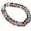 Vintage Elastic Braided Fish Thread Choker Gothic Colorful Necklace Fashion Punk Jewelry Gift for Women Girls