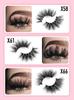 18mm Eyelash Long 25MM Eyelashes Siberian False 3D Mink Eyelashes Wispy  Lashes