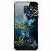 For Samsung Galaxy A8 Plus Cases A6 A7 2018 A8 2018 Tempered Glass Hard Back Cases For Samsung A6 Plus Covers Coque A7 A9 A8Plus