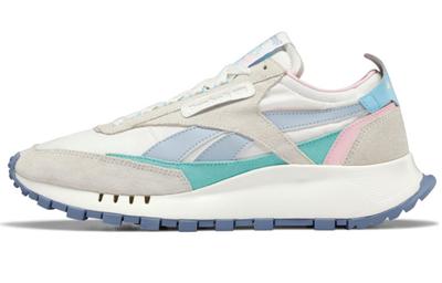 Zapatilla Clásica de Cuero Legacy Gris/Verde/Azul GZ0731