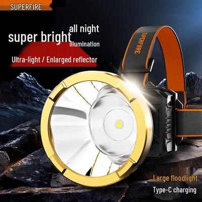Wiederaufladbare Hochleistungs-LED-Stirnlampe