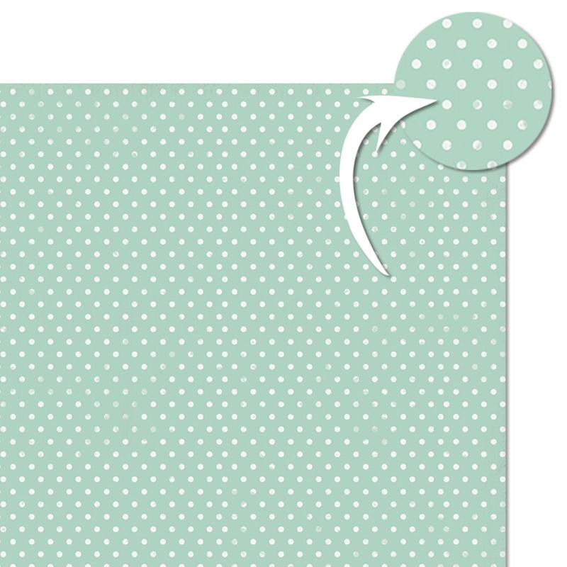 Pattern Paper Set of 24 6in Round Dot Patterned Cardstock Present Packaging for Home Festival Holiday Card Decoration