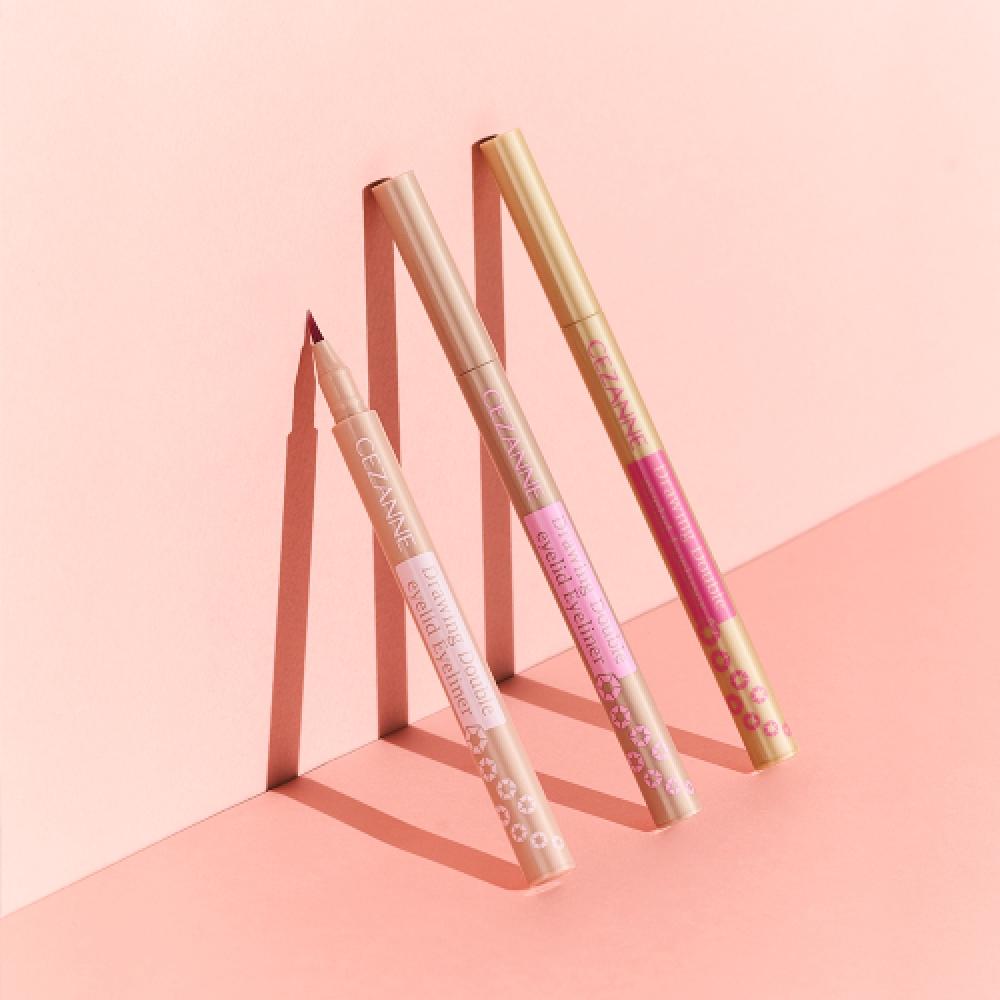 Cezanne Drawing Double EyeLiner  Aesthetic Liner 10 light brown