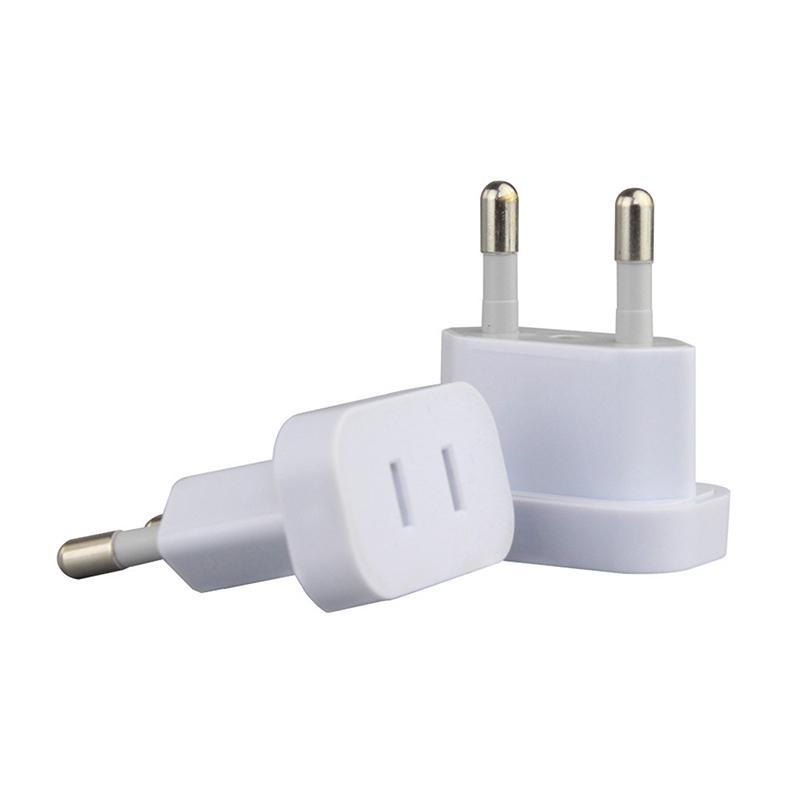 

1 шт. Адаптер питания 4,8 мм Вилка США на Евро Европа Вилка питания Конвертер Адаптер для путешествий Конвертер питания Розетка