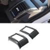 ABS Carbon Fibre For Mitsubishi Triton L200  2024 Interior Accessories Window Switch Steering wheel Gear Shift Panel cover