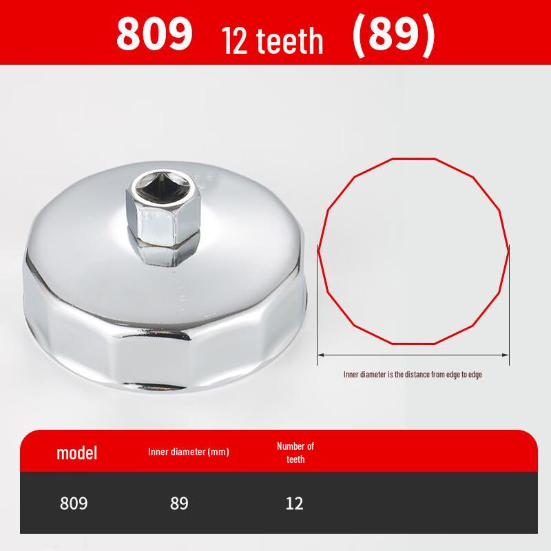 Chentang 809 12-Flute Oil Filter Wrench