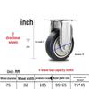 LiLang 5-inch Caster Wheel Set