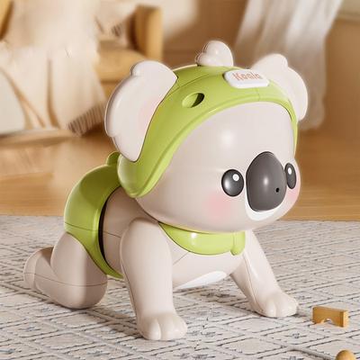 Früherziehungsspielzeug Baby Up Trainer, Anleitung zum Heben des Kopfes Spielzeug für Baby, 12cm/4.7in Elektrisches Krabbeln