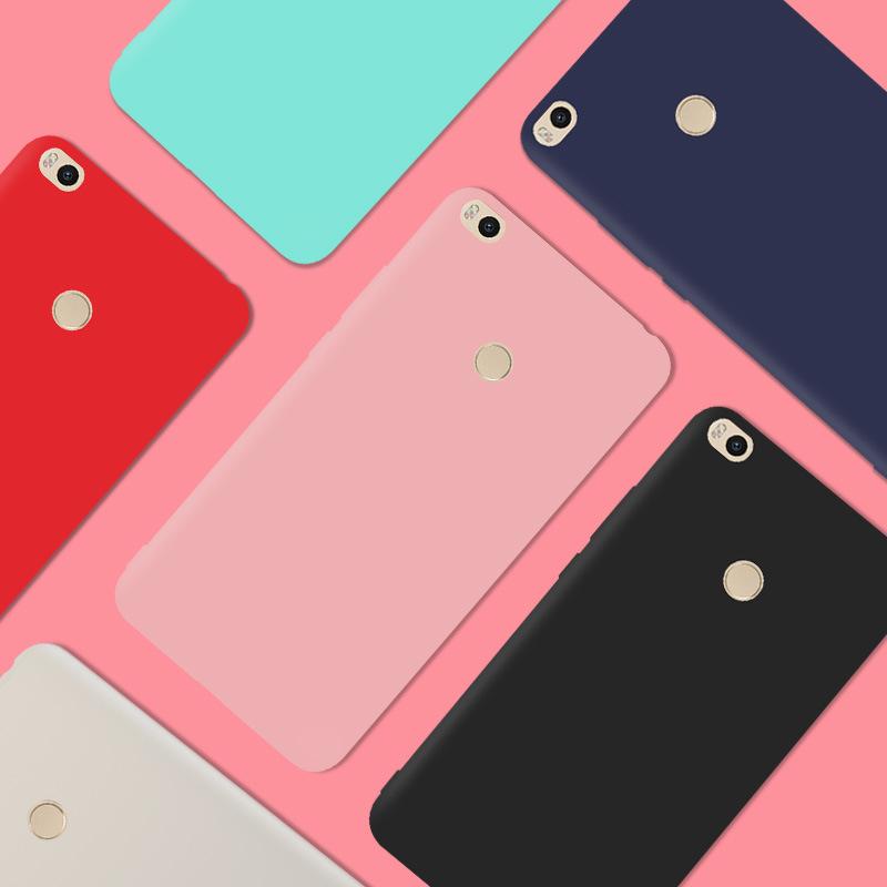 Suitable for Xiaomi max2 mobile phone case frosted TPU protective case max3 all-inclusive candy color anti-drop mobile phone case