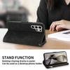 Wallet Multi-card Zipper Kickstand Magnetic Flip Leather Case For Samsung Galaxy S24 Ultra S23 FE S22 Plus A14 A15 A53 A54 A55