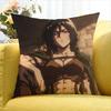 Luxury Hot Anime Attack On Titan  Various Sizes Square Pillow Case For Car Home Bedchamber Decor