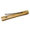 Soulveda Kraftz Wooden Trough Agarbatti Stand and Ash Catcher | Handcrafted Incense Holder | Durable White Wood | Gift for Home Décor & Puja