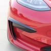 Fog Light Eyebrow Cover Wind Knife Spoiler Trim for Tesla Model 3 2017-2022 Car Front Bumper Fog Lamp Blade Tuning Accessories