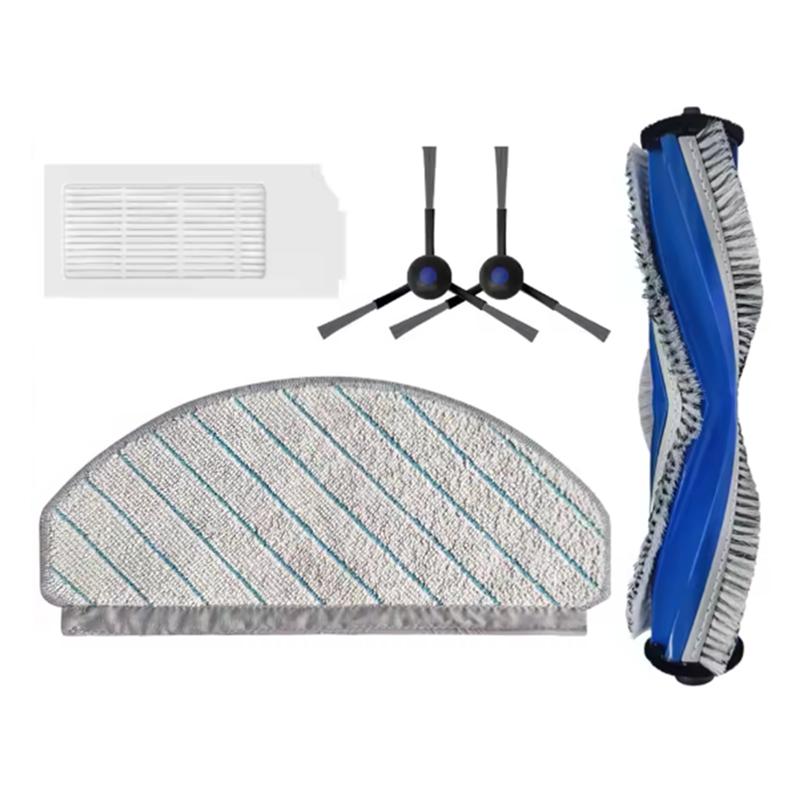 A78E-Ersatzteile 5 Stück für Ecovacs Deebot N20/N20 Plus/N20 Pro Plus Staubsauger Bürste Filter Mopptuch