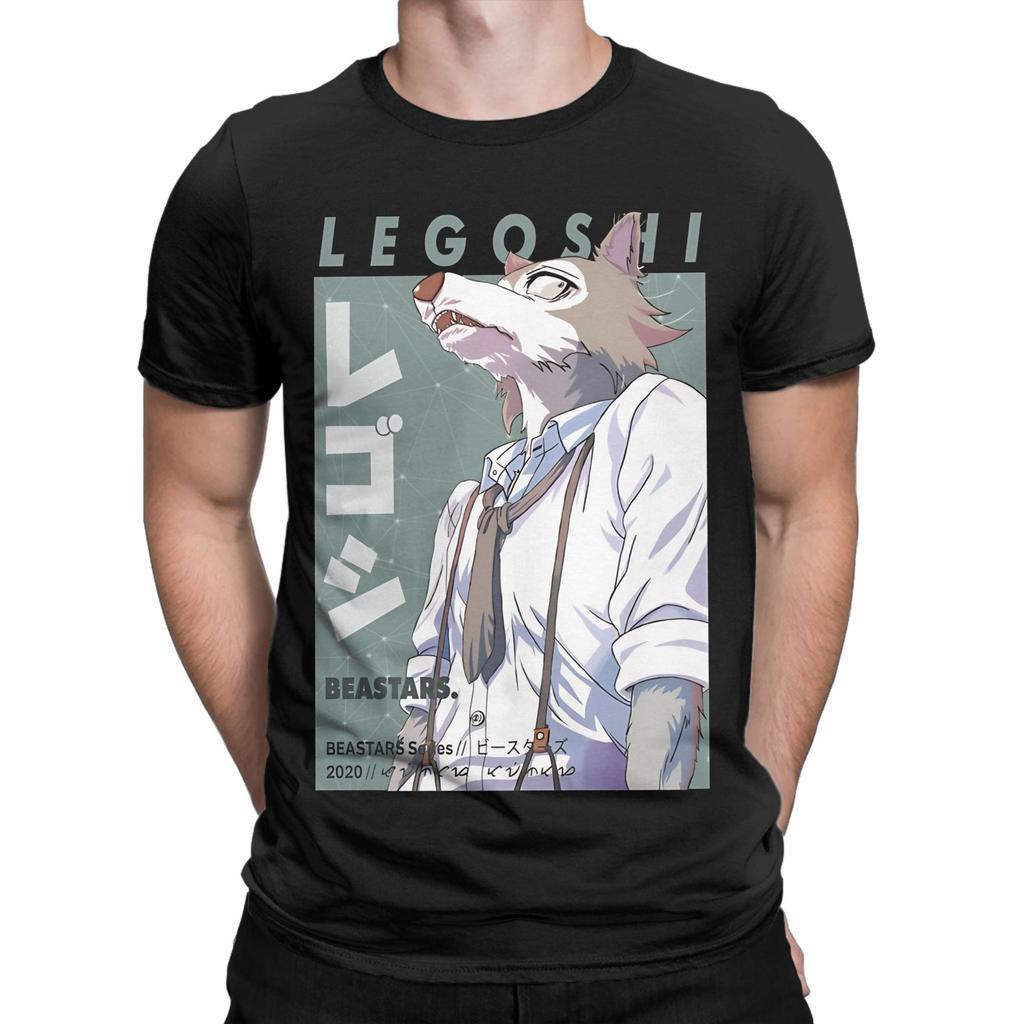 BEASTARS Finale Staffel Teil Legoshi Grafik 100% Baumwolle T-Shirt BEASTARS Finale Staffel Teil Oberteile