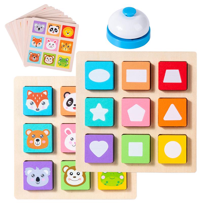 Animal Shape Battle Puzzle: Interactive Building Block Game for Kids 2-6 Years