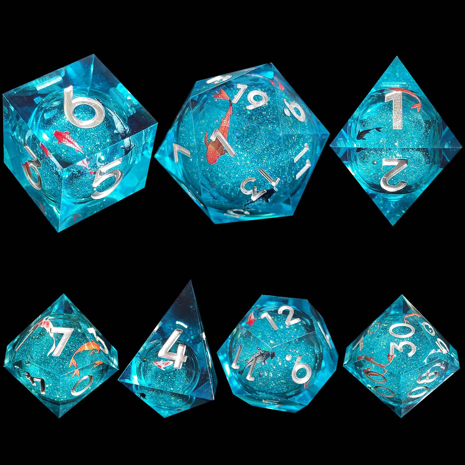 

D&D Liquid Flow Core Dice Dungeon and Dragon Pathfinder Ролевые игры Игрушка