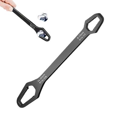 Socket Wrench Double-ended Tightening Socket Spanner Self Tightening Wrench for Automotive Home Motorcycle Industry Bicycle