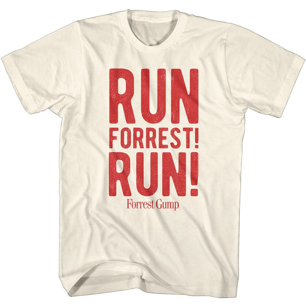 Forest Gump RUN FOREST RUN Movie Quote Men T Shirt XXXXL
